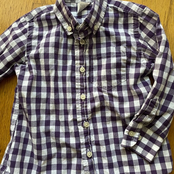 J Crew Checkered Kids Shirt - Picture 1 of 1